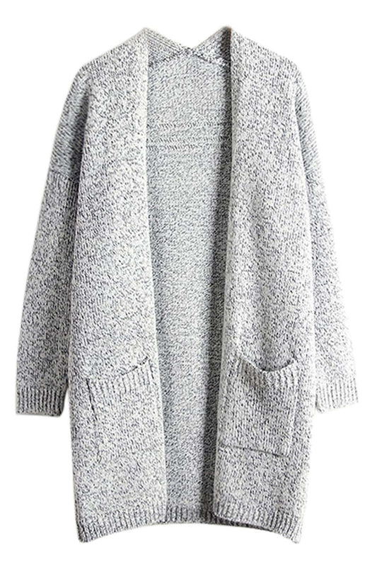 Iyasson Women's Knitted Open Front Cardigan Sweater