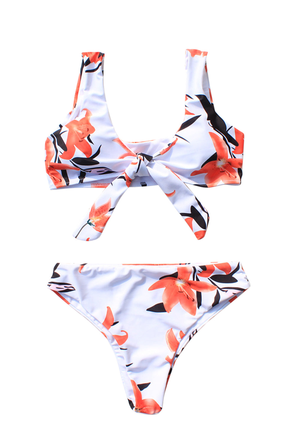 Iyasson Breezy Floral printing Bikini Set